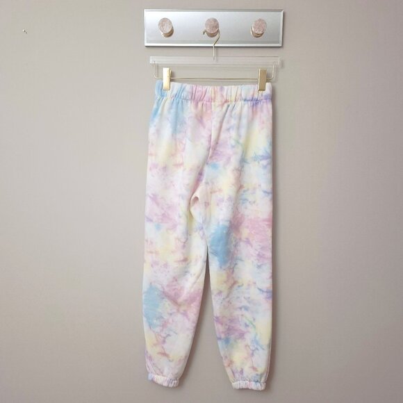 NWOT Cisono rainbow tie dye trackpants, S - Picture 3 of 3